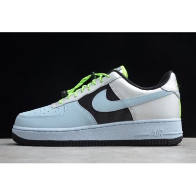 Nike Air Force 1 Low Baby Mavi / Siyah / Gümüş Kaykay Ayakkabı Türkiye - A7X5A9B4